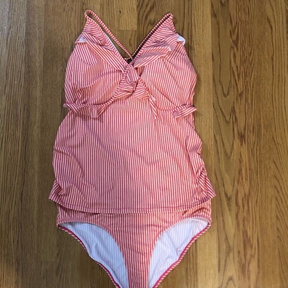 maternity Motherhood Other - Maternity Motherhood Tankini Swimsuit XL EUC